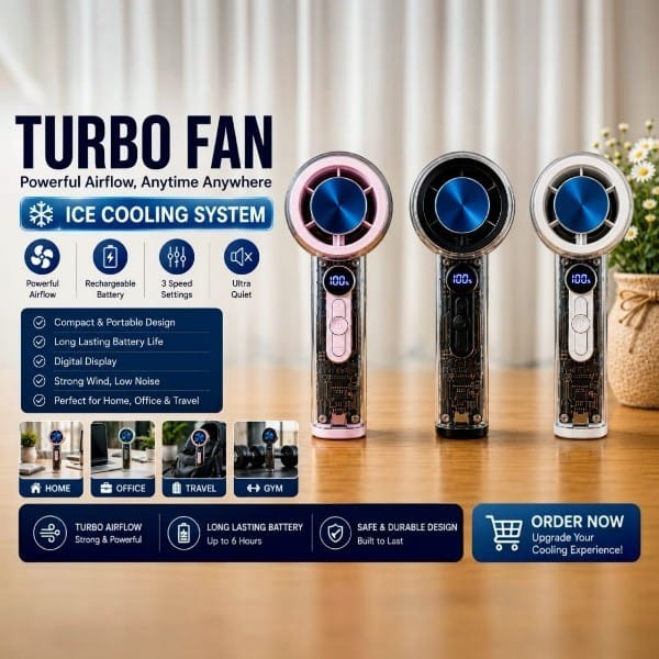 Ice Cooling Turbo Fan